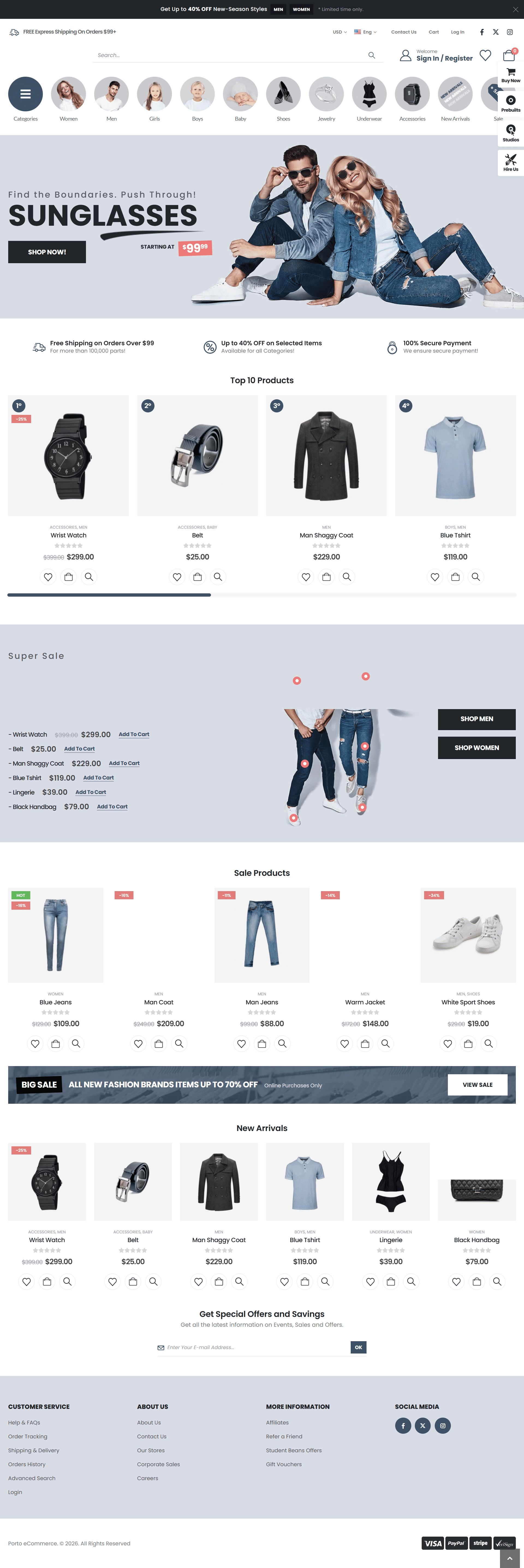 E-commerce Template